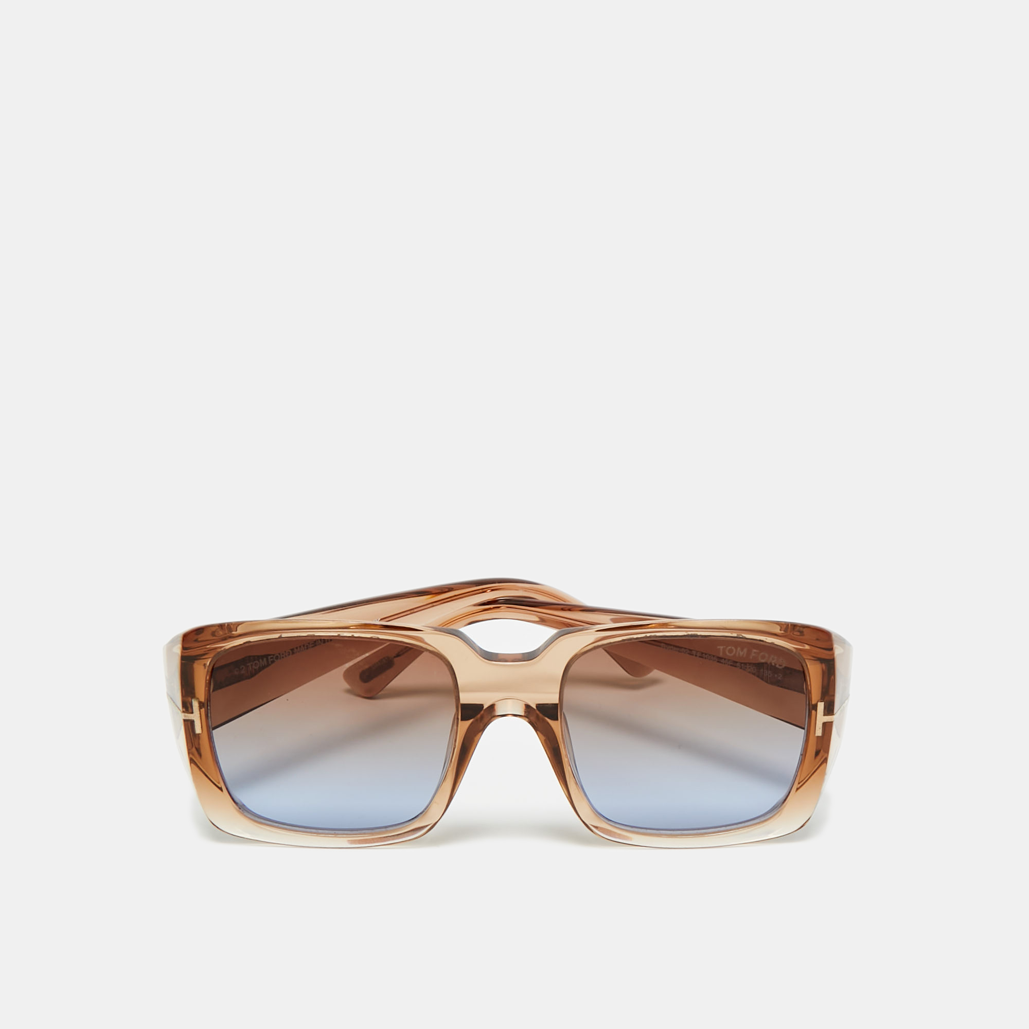 

Tom Ford Brown Gradient TF1035 Ryder 02 Square Sunglasses