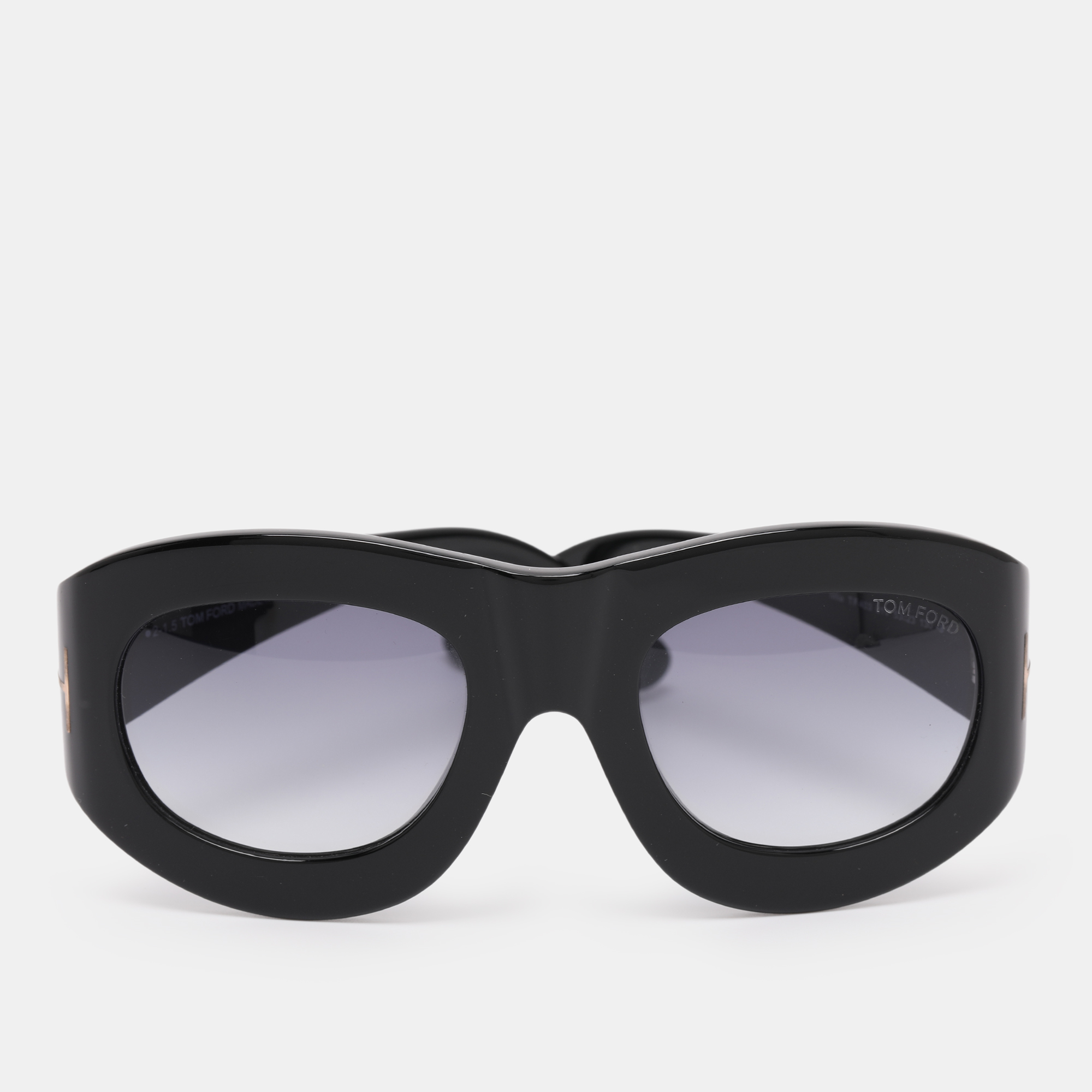 

Tom Ford Black/Blue Gradient Acetate FT0403 01V Mila Sunglasses