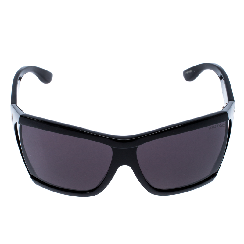 

Tom Ford Black Sedgewick Oversized Square Sunglasses