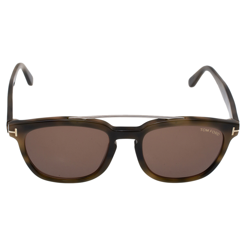 

Tom Ford Blonde Havana/ Brown TF516 Holt Sunglasses
