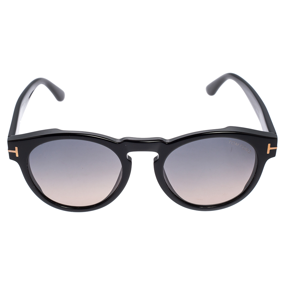 

Tom Ford Black Acetate TF615 Margaux-02 Gradient Sunglasses
