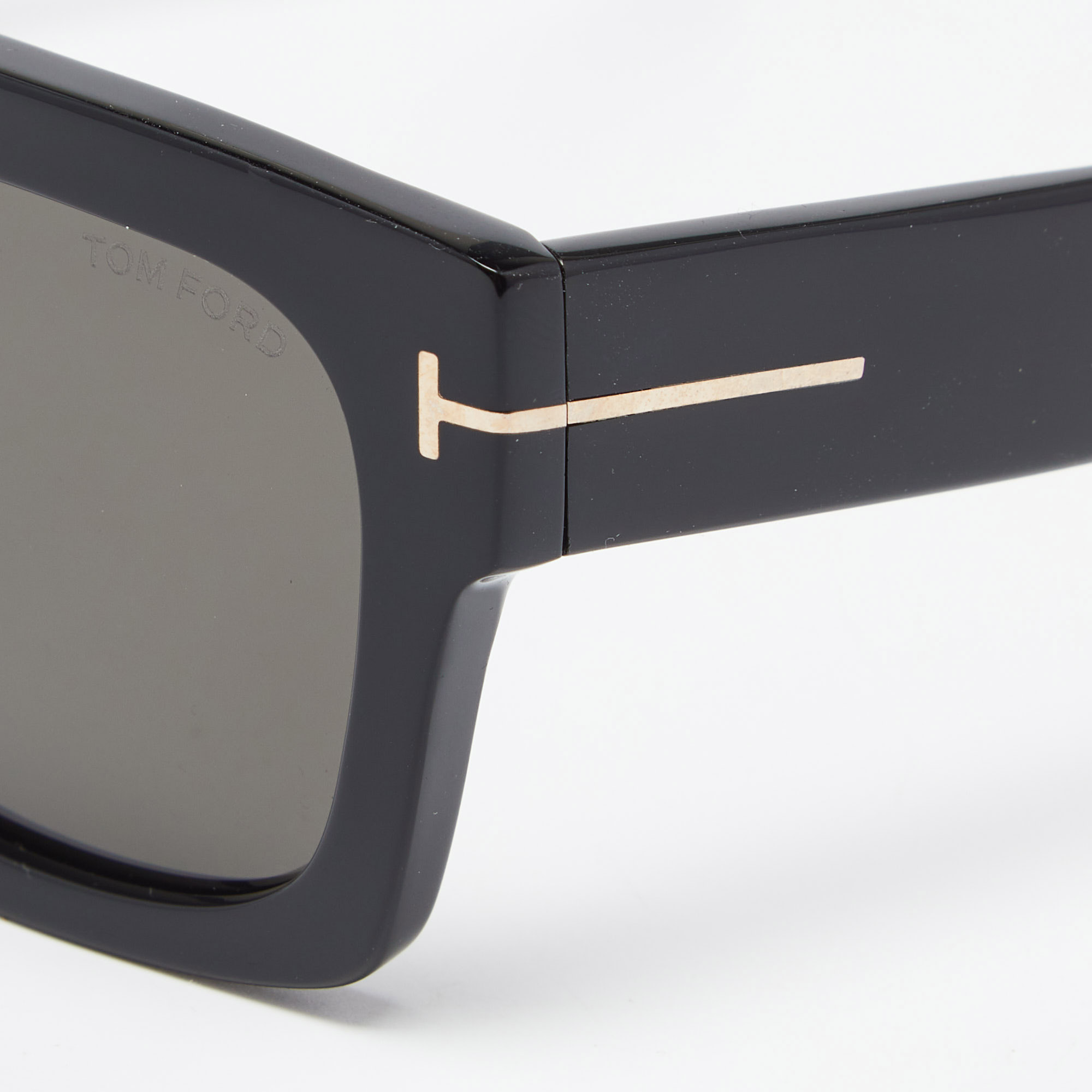

Tom Ford Black Fausto TF711 Squared Sunglasses