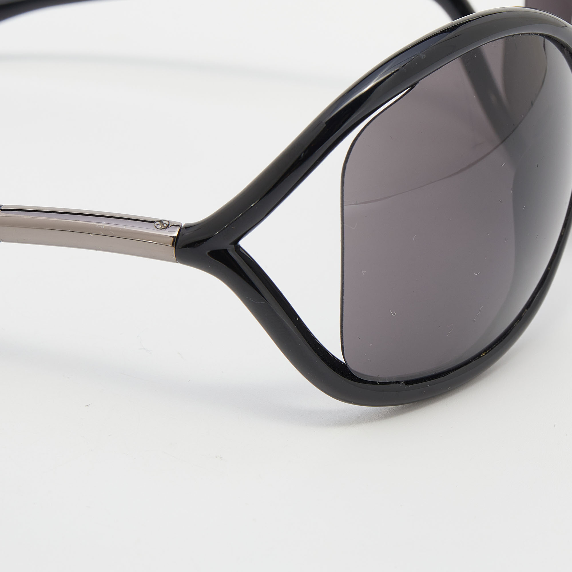 

Tom Ford Black/Silver Black TF9 Whitney Butterfly Sunglasses