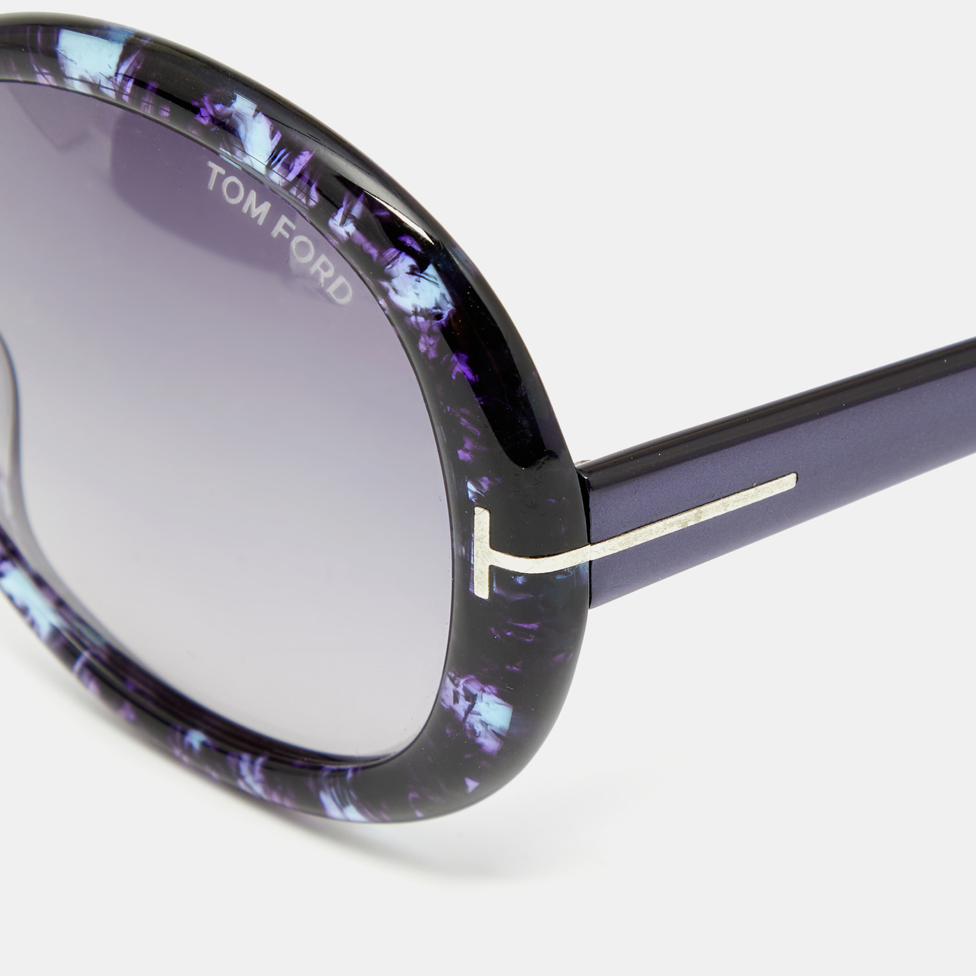 

Tom Ford Purple/Grey Gradient TF388 Gisella Sunglasses