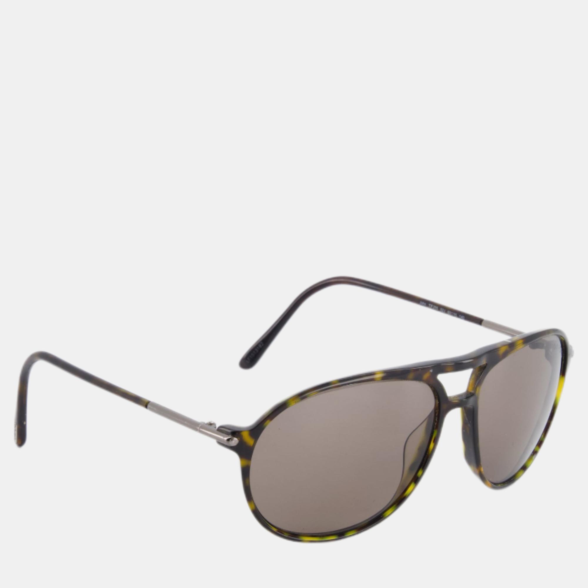 

Tom Ford Tortoiseshell Sunglasses, Black