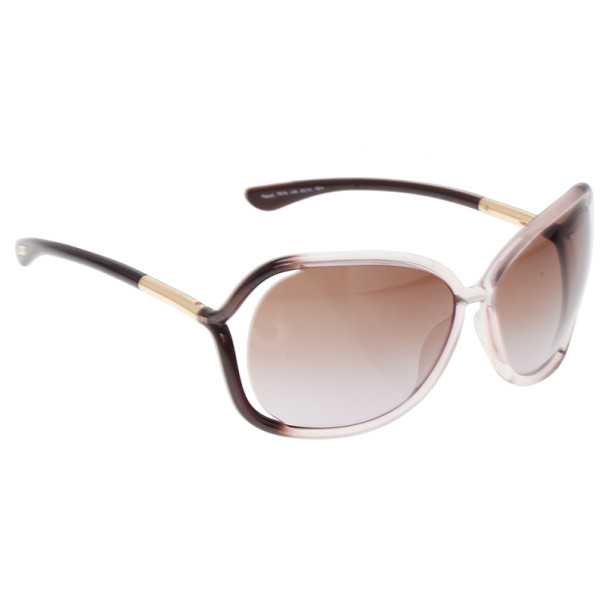 Pre Owned نظارات شمسية فورد راكيل بنية