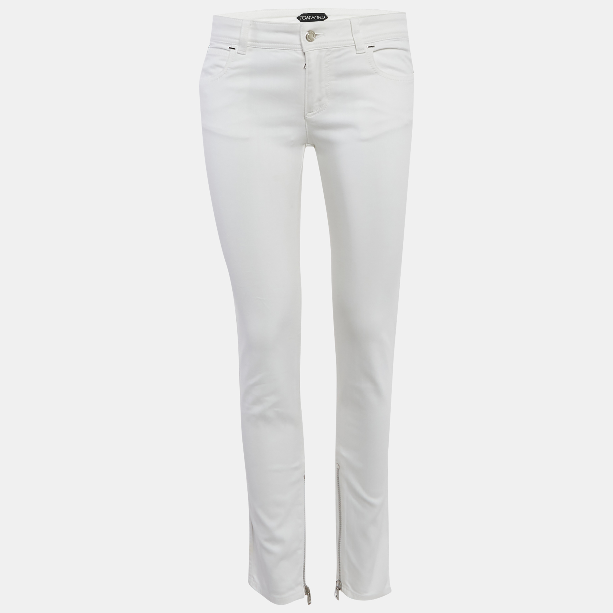 

Tom Ford White Denim Skinny Jeans M/Waist 29"