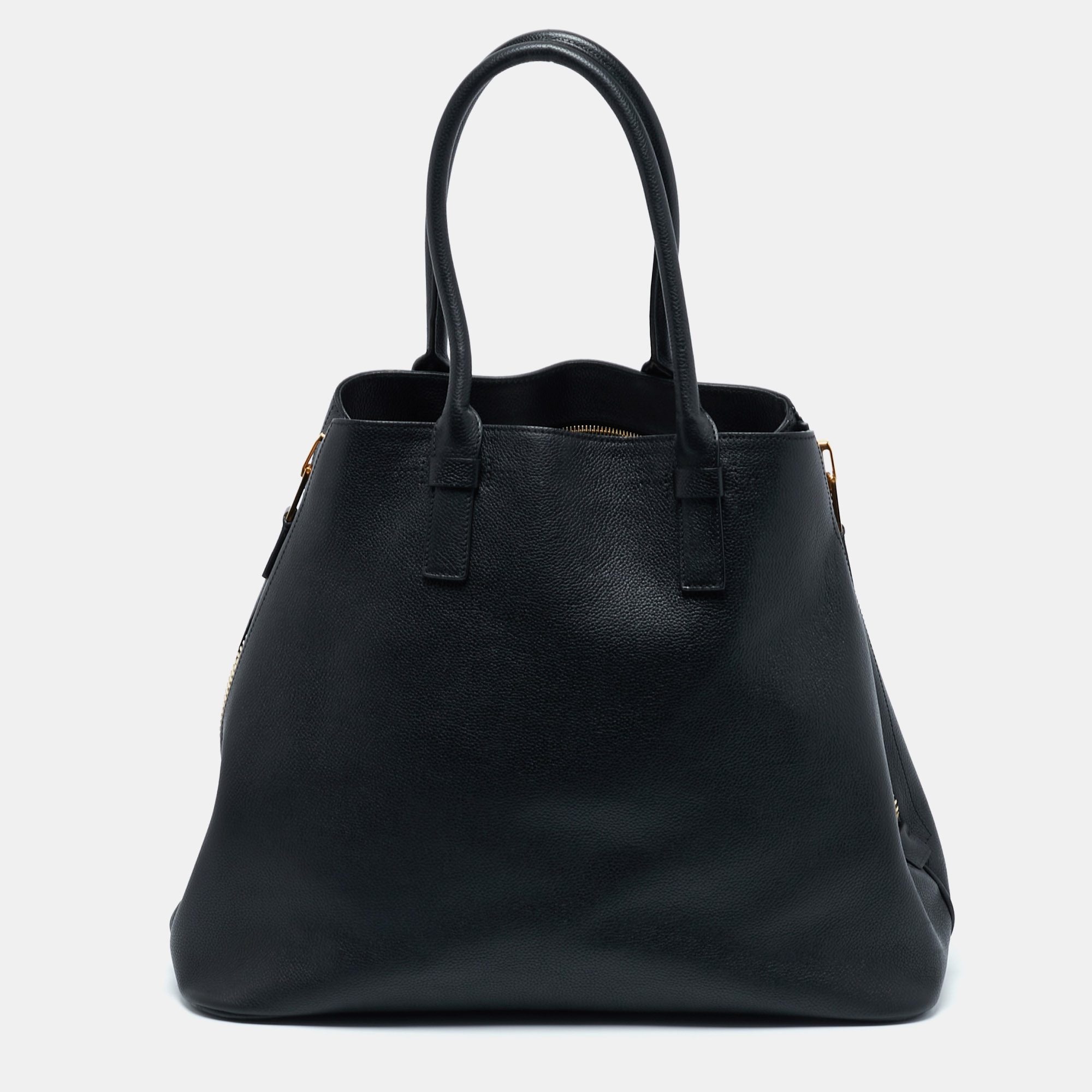 

Tom Ford Black Leather Jennifer Tote