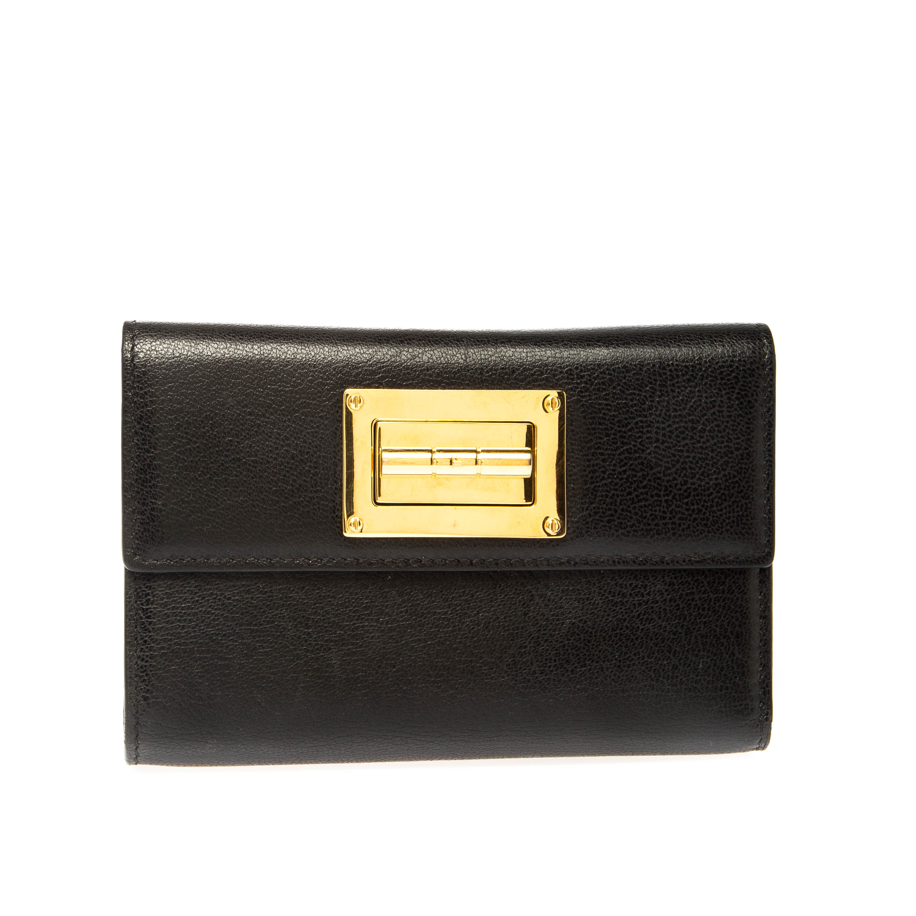 Tom Ford Black Leather Bifold Wallet Tom Ford | The Luxury Closet