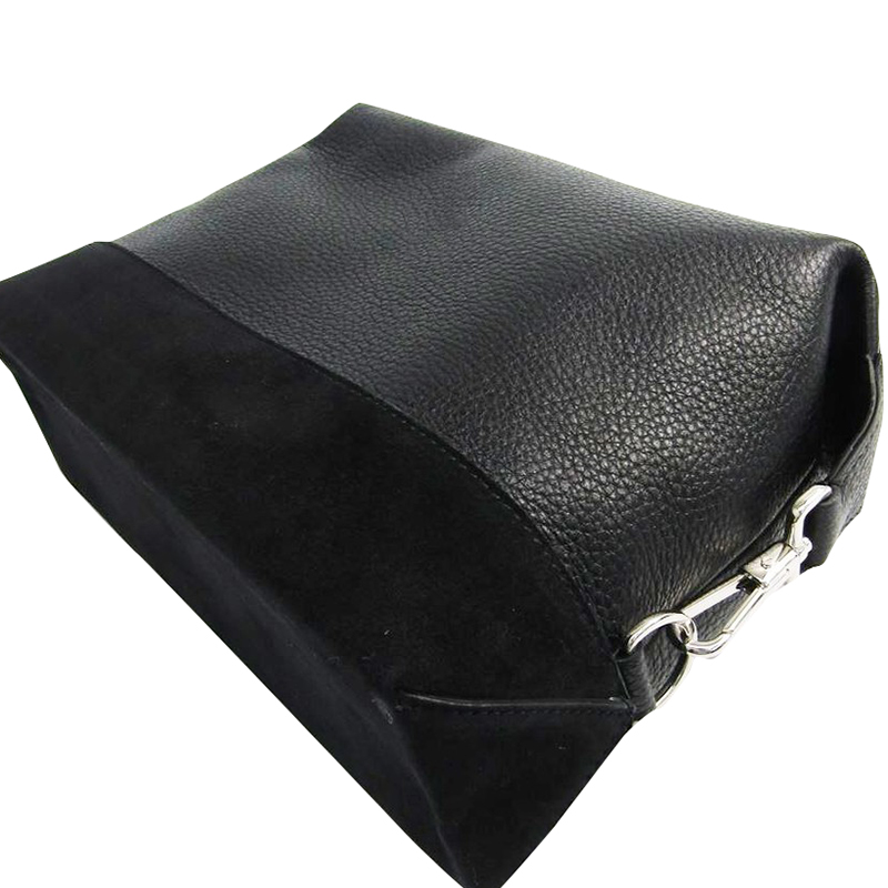 

Tom Ford Black Leather Suede Clutch Bag