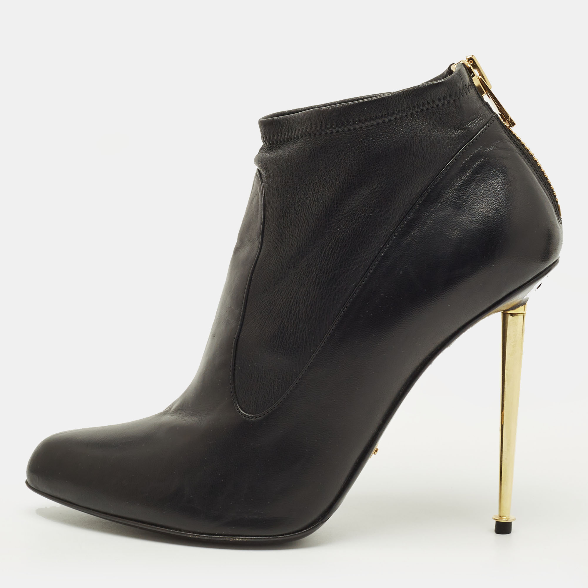 

Tom Ford Size  Black Leather Booties