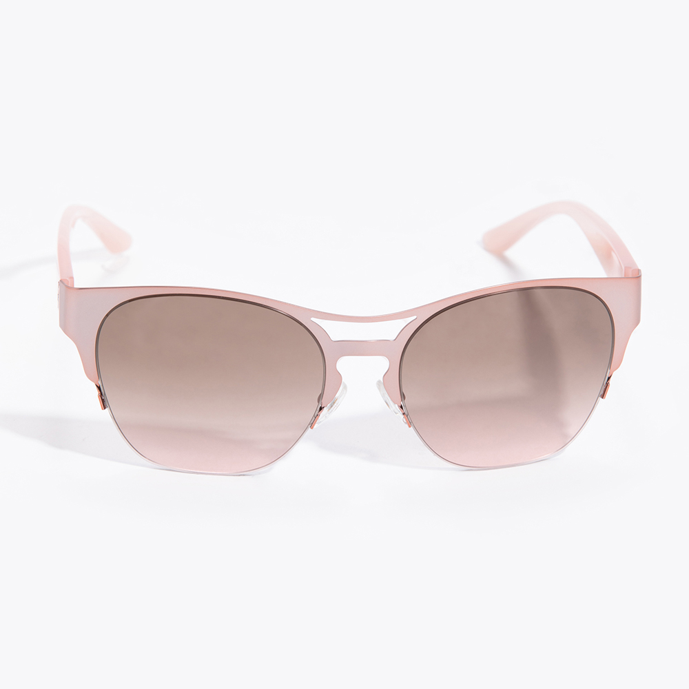 

Tory Burch Pink Modern Square Sunglasses