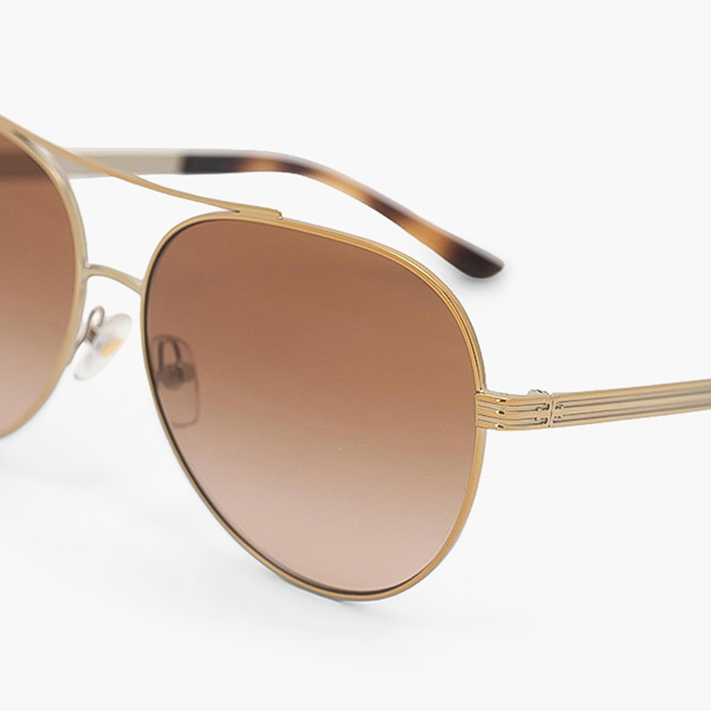 

Tory Burch Gold Aviator Sunglasses