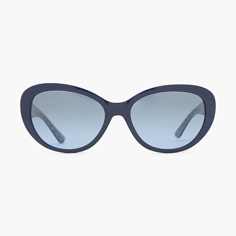 Pre Owned Tory Burch Blue Cat Eye Sunglasses