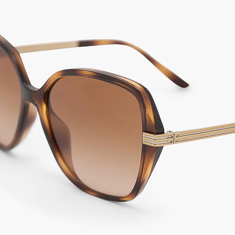 

Tory Burch Brown Oversized Square Sunglasses