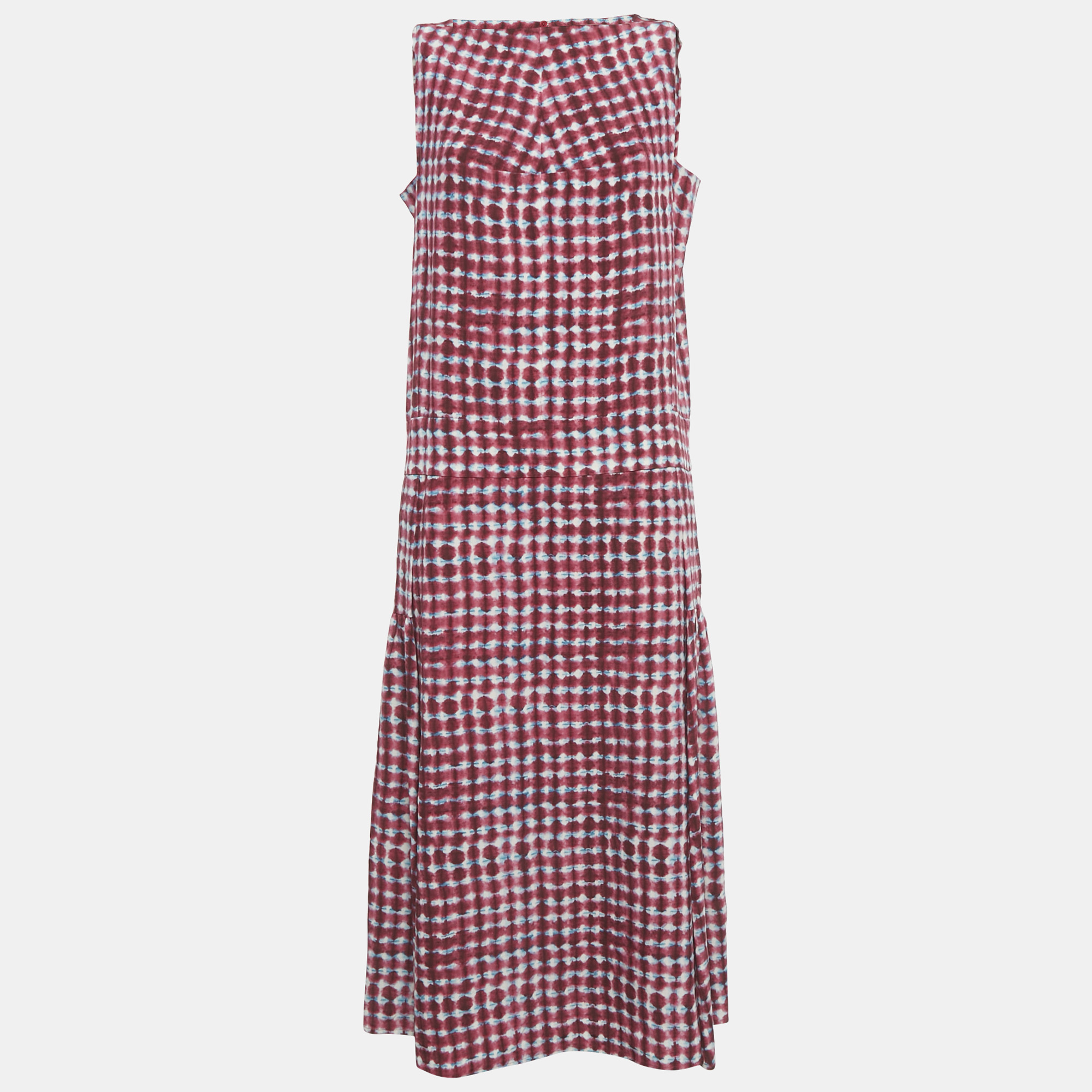 

Tory Burch Pink Tie-Dye Silk Maxi Dress M