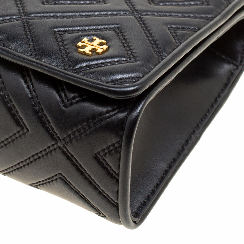 NEW Tory Burch Fleming Farida Charm Bag Black - J'adore Fashion Boutique