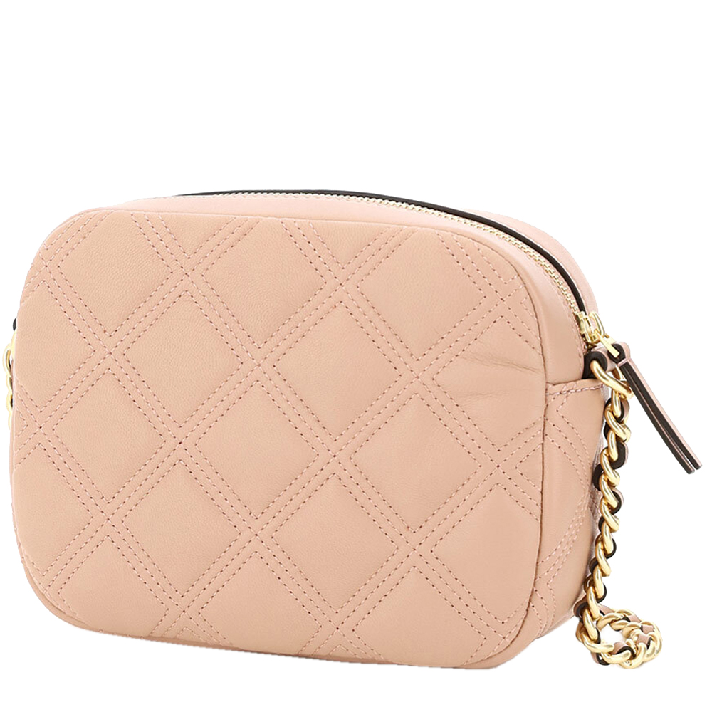 

Tory Burch Pink Leather Fleming Matelasse Camera Bag