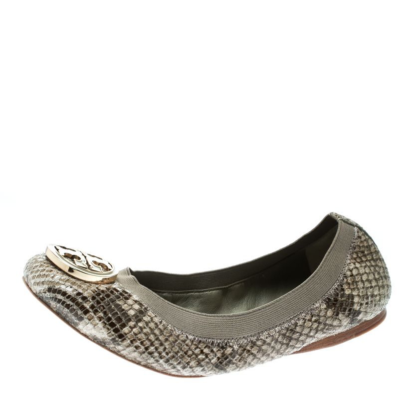 tory burch snakeskin shoes