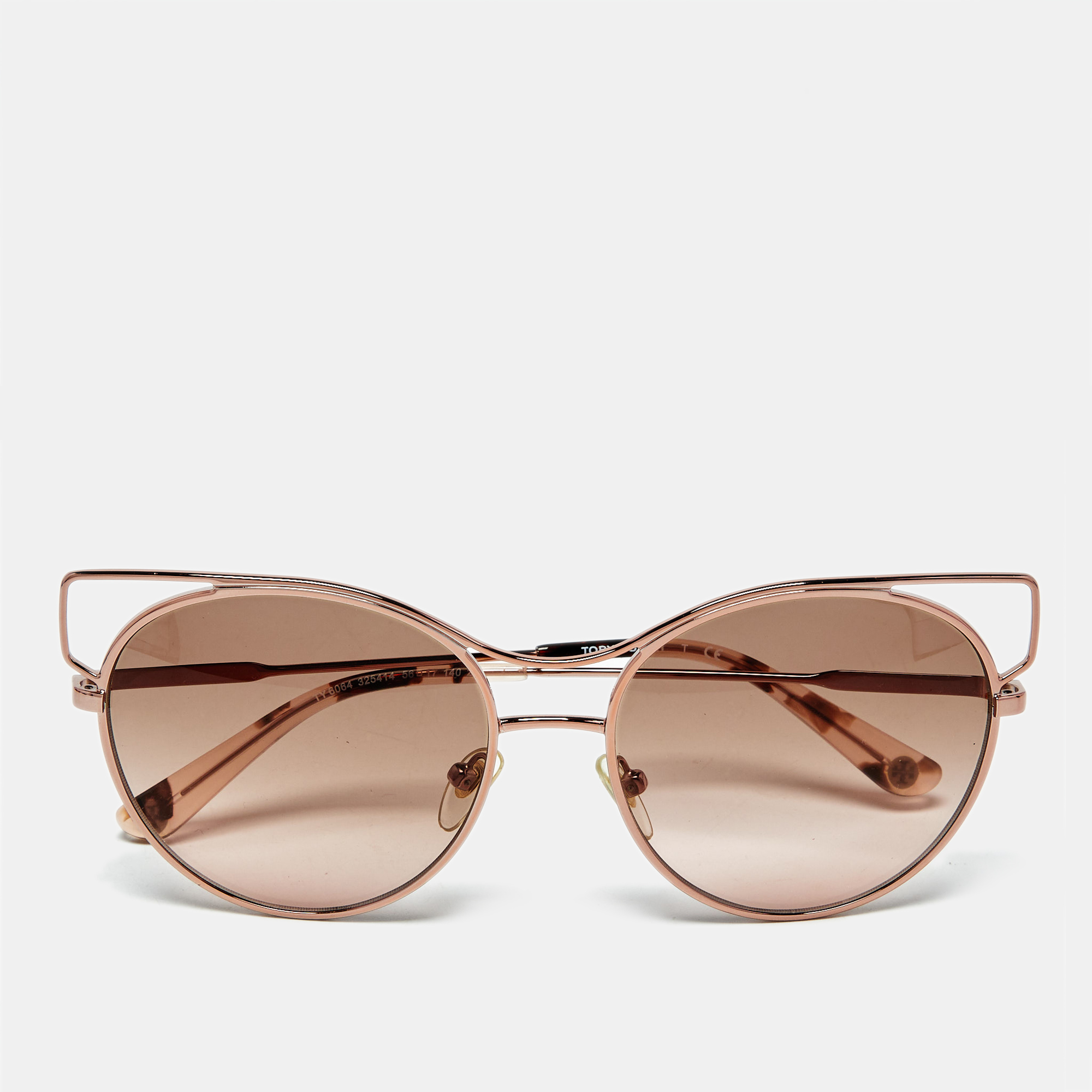 

Tory Burch Bronze Gradient TY 6064 Frame Cat Eye Sunglasses, Brown