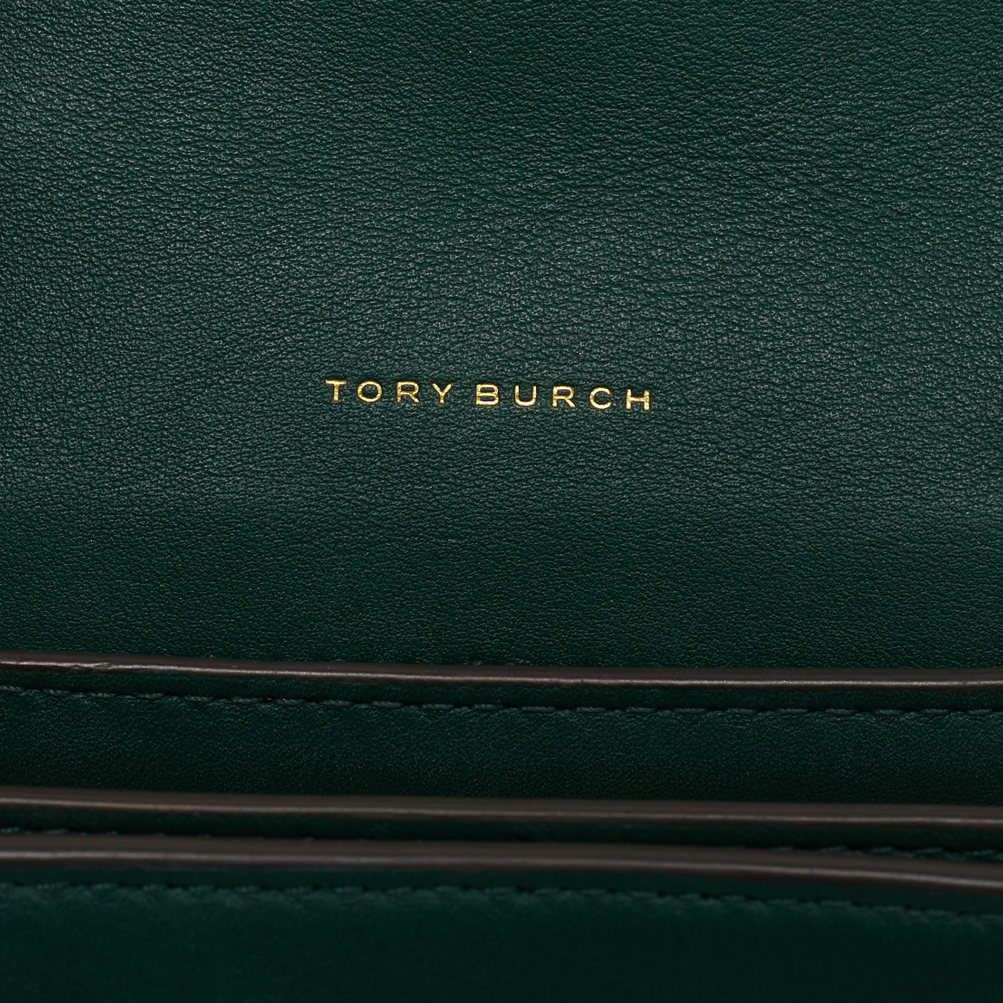 Tory Burch Multicolor Suede, Python Embossed and Leather Kira Flap Crossbody Bag 