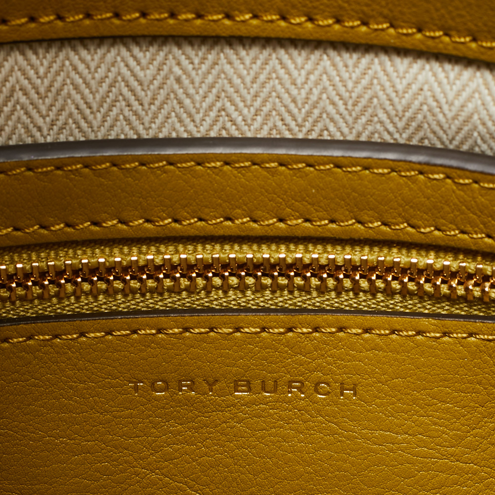 Tory Burch Multicolor Jute,Leather and Suede Lee Radziwill Double Bag 