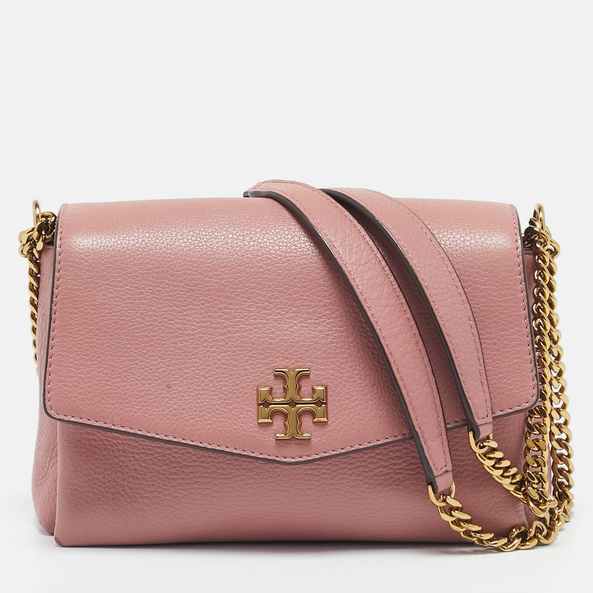 

Tory Burch Pink Leather Kira Shoulder Bag