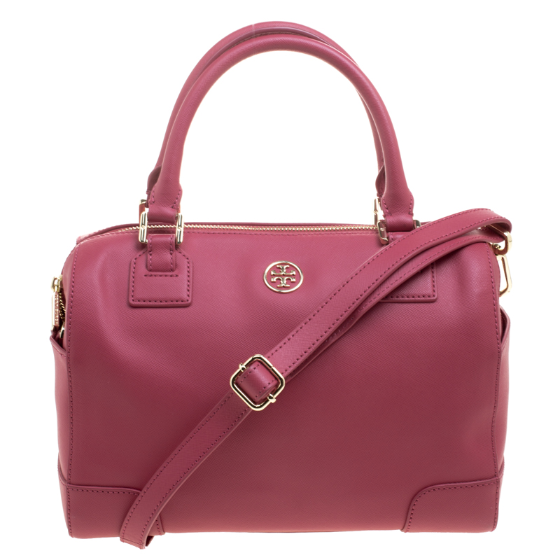 Tory Burch, Bags, Tory Burch Robinson Middy Boston