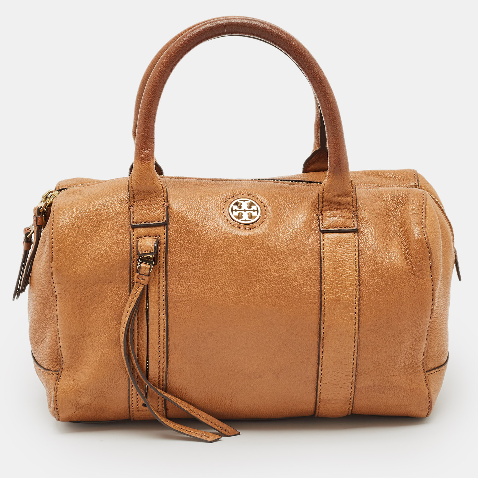 

Tory Burch Brown Leather Brody Satchel