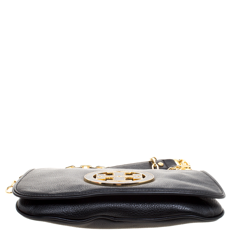 Leather handbag Tory Burch Black in Leather - 35705600