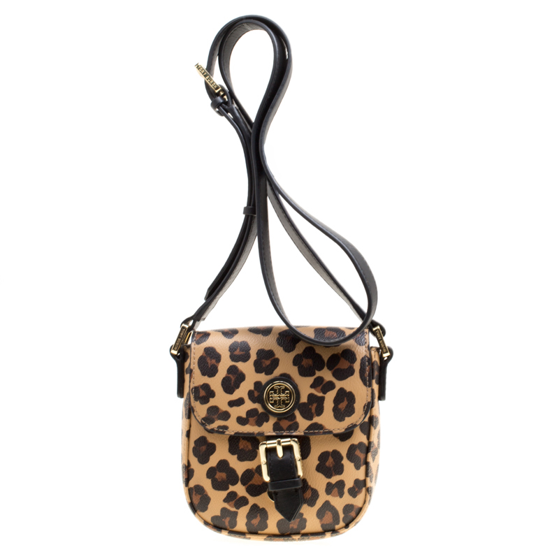 Tory burch discount kerrington leopard crossbody