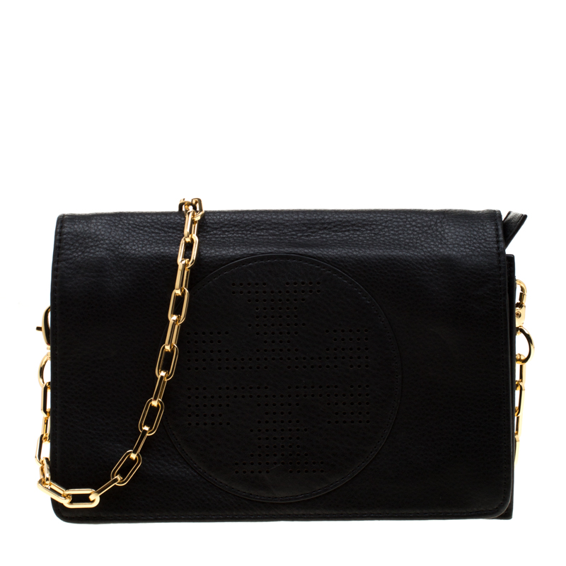 tory burch black chain crossbody