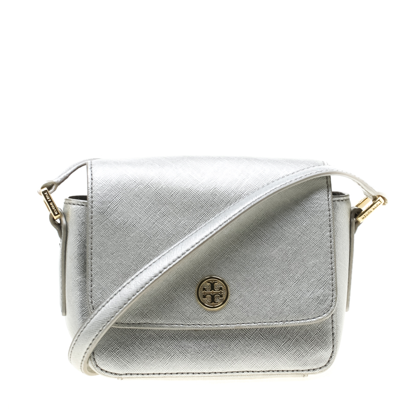 tory burch silver bag