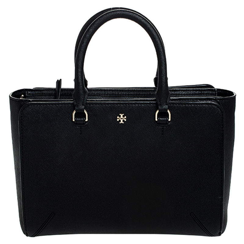 robinson saffiano leather tote tory burch