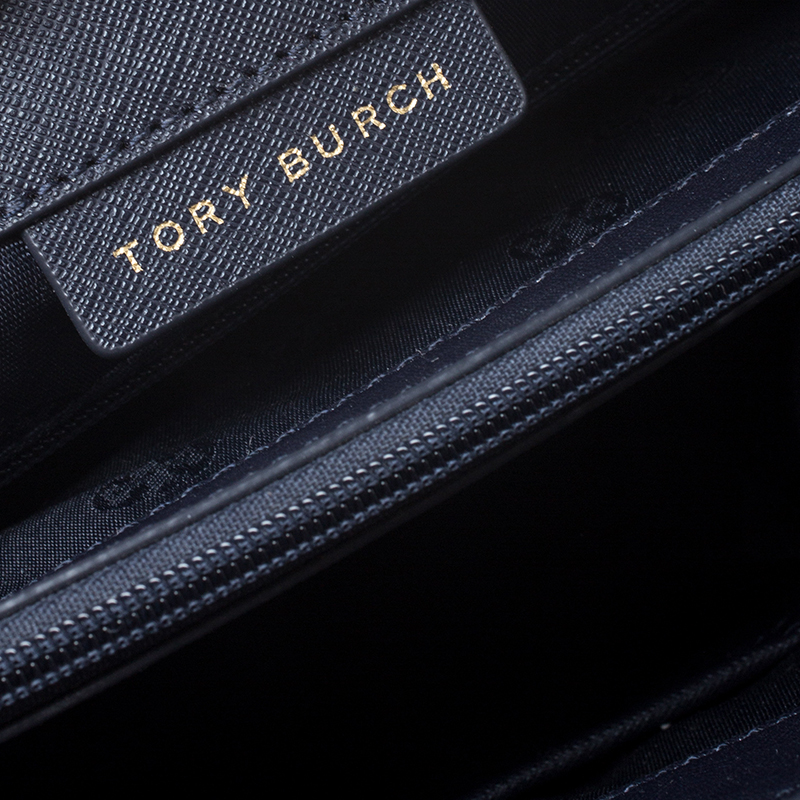Tory Burch Small York Saffiano Leather Buckle Tote - NAWO