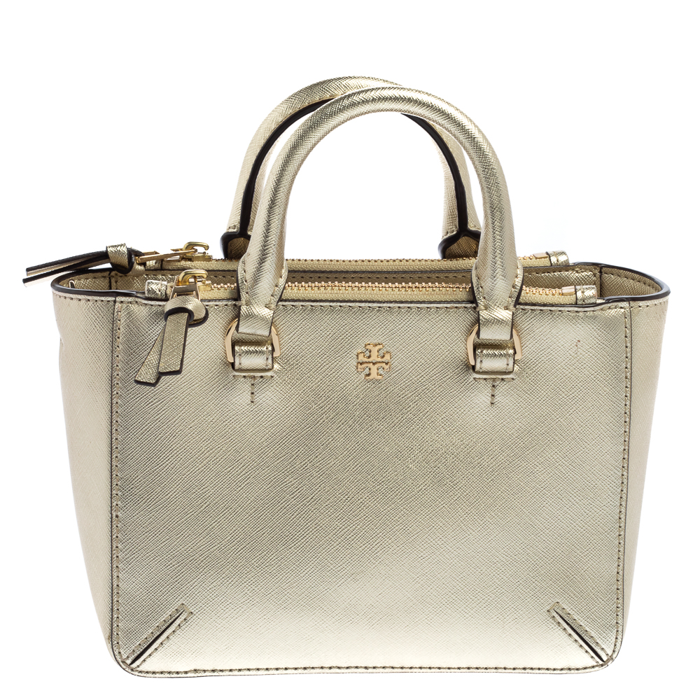 Bag Review: Tory Burch Robinson Micro Double-Zip Tote 