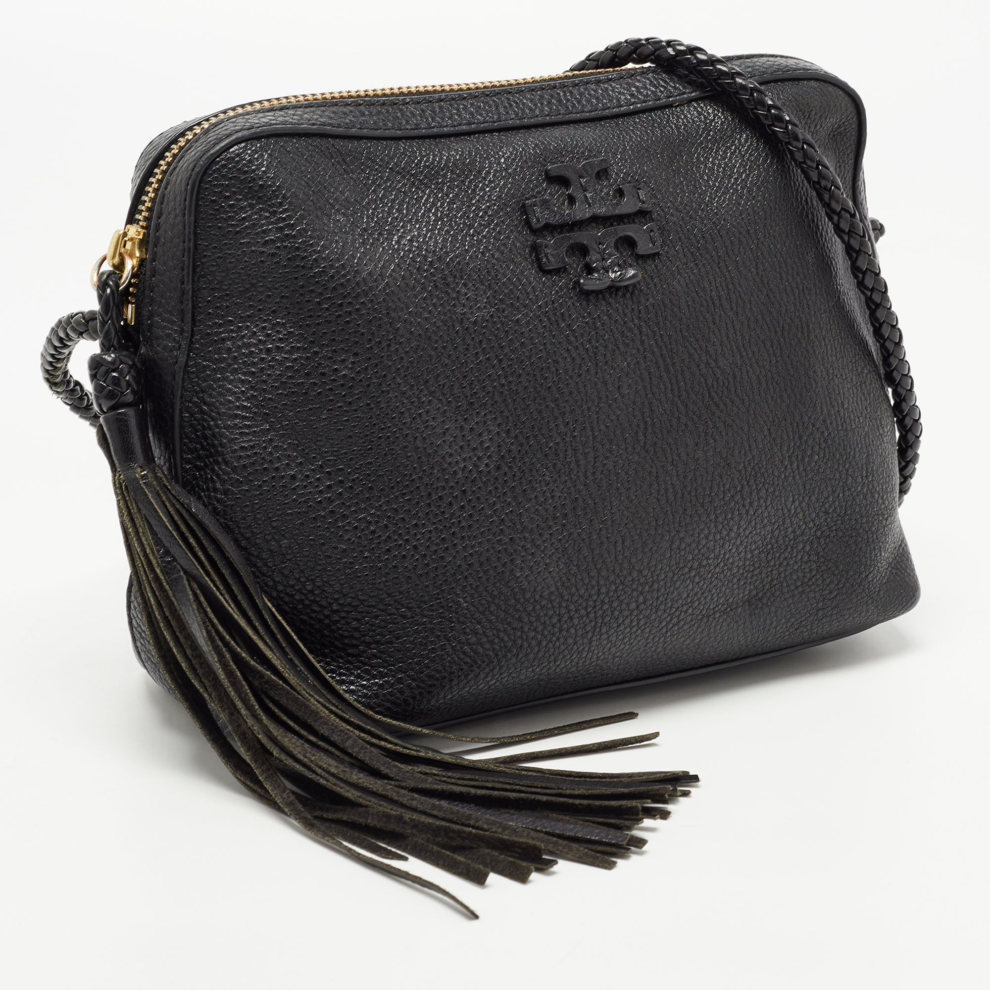 

Tory Burch Black Leather Taylor Camera Bag