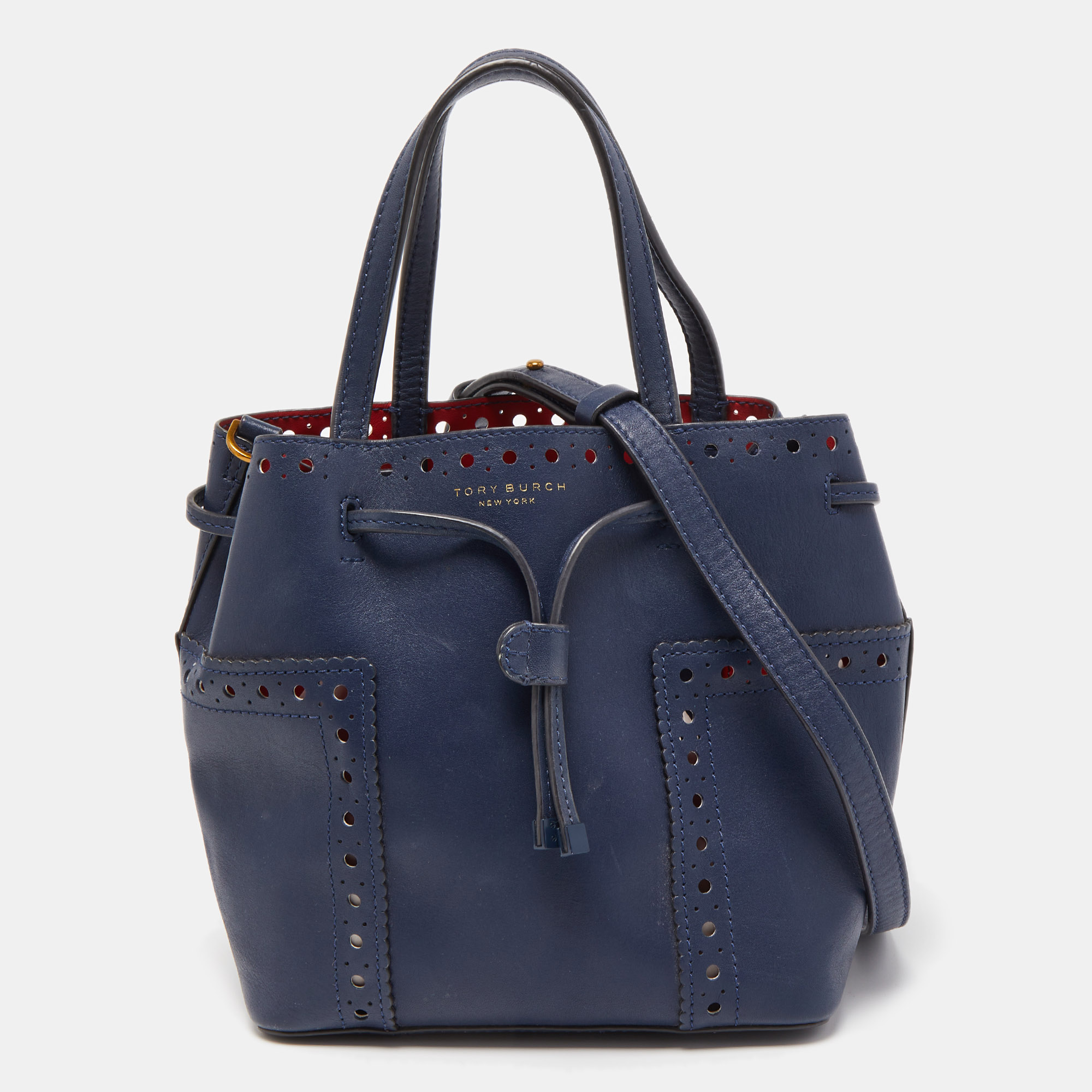 Tory burch t block bucket clearance bag