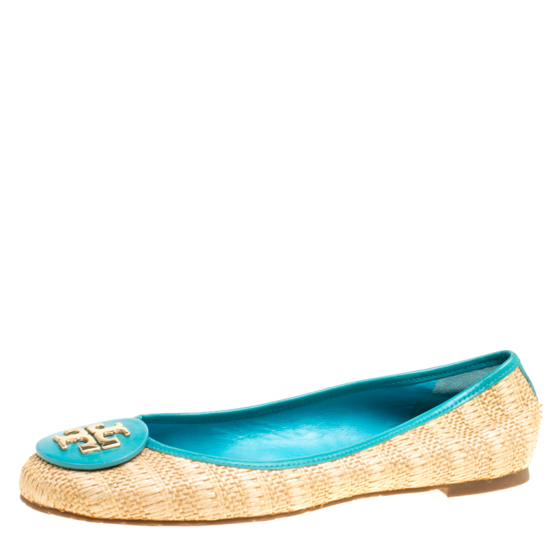 tory burch beige flats