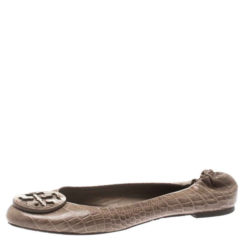 tory burch beige flats
