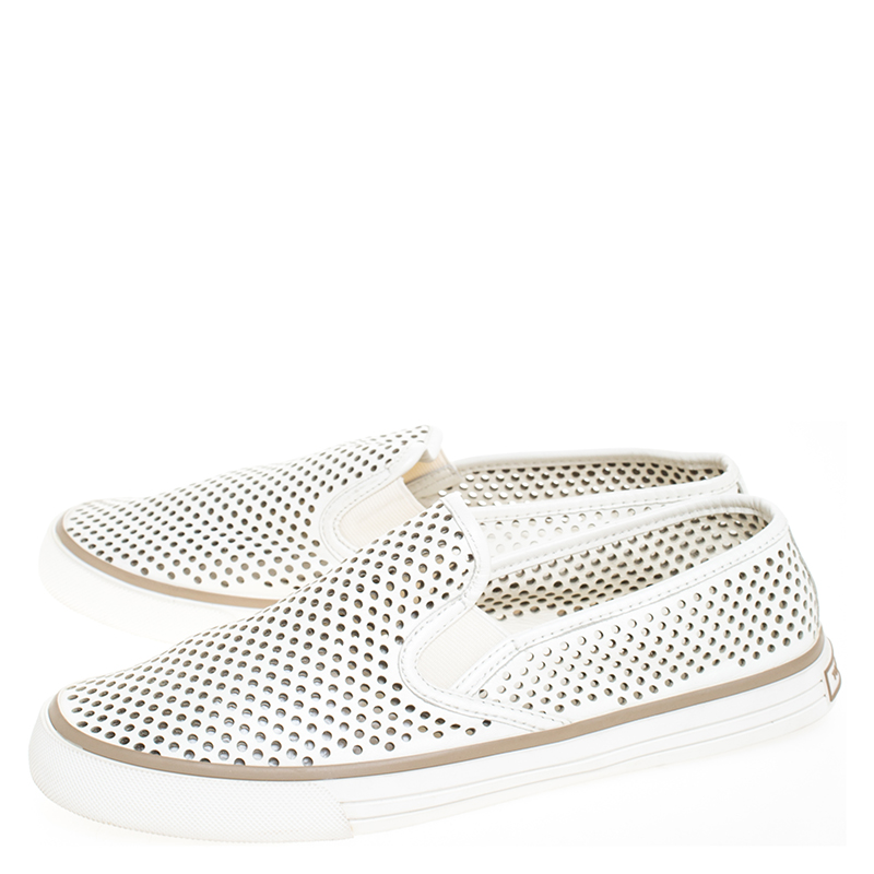 tory burch white leather sneakers