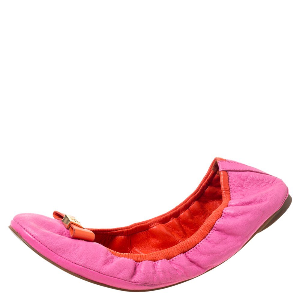 tory burch pink flats