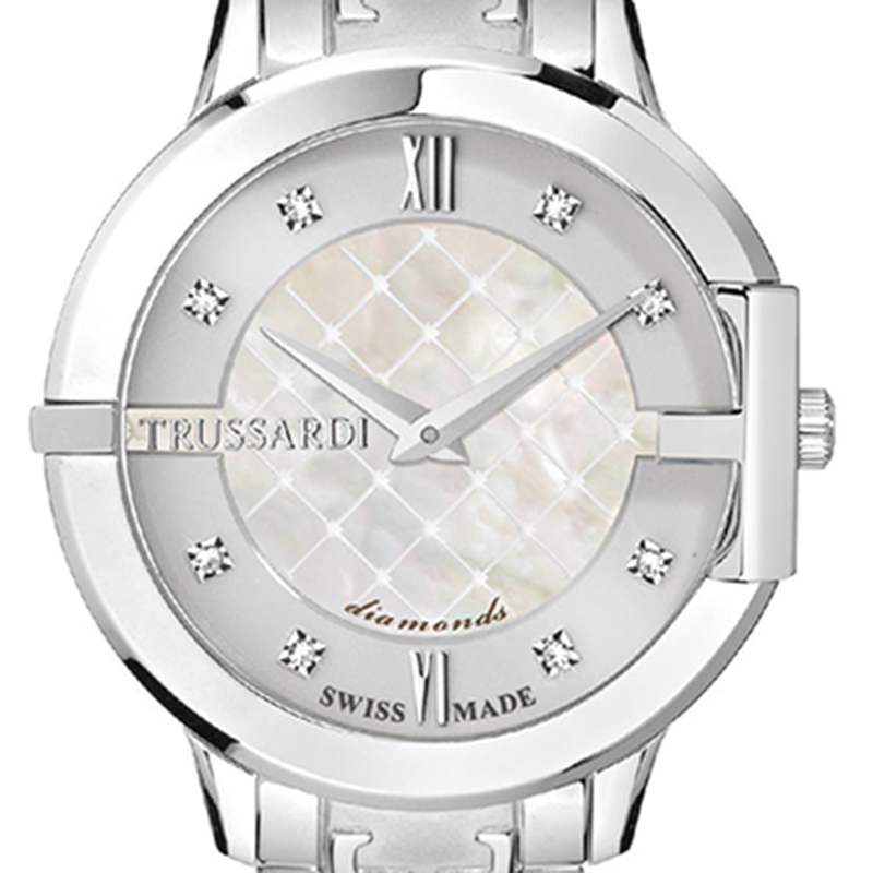 

Trussardi White Stainless Steel Heket Women's Wristwatch