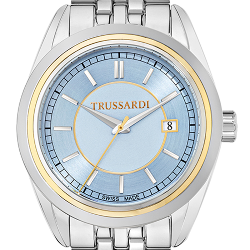 

Trussardi Light Blue Stainless Steel Galleria Women's Wristwatch