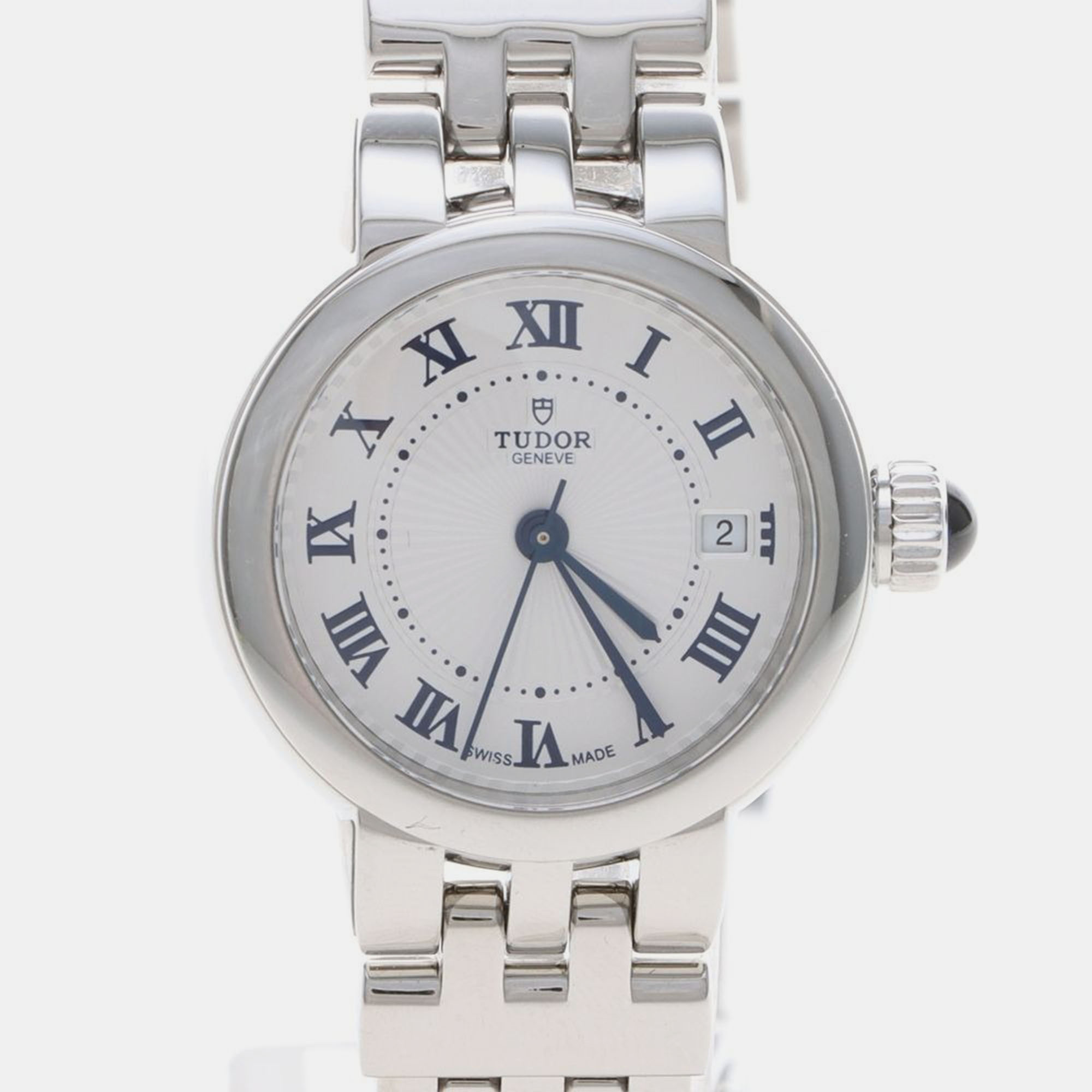 

Tudor Clair de Rose 35200 Automatic Stainless Steel Women's Wristwatch 26 mm, Silver