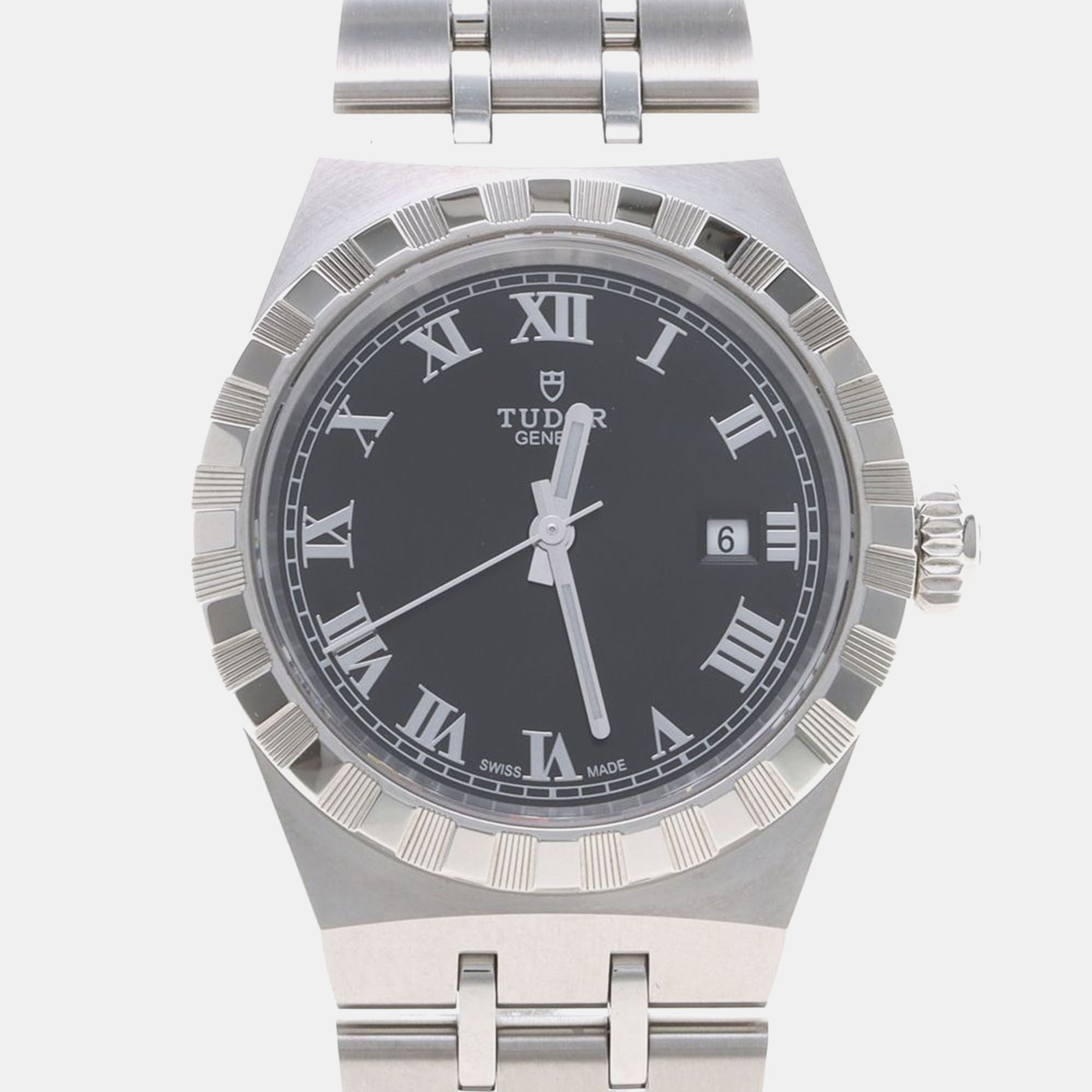 

Tudor Royal 28300 Automatic Stainless Steel Womens Wristwatch 28 mm, Black