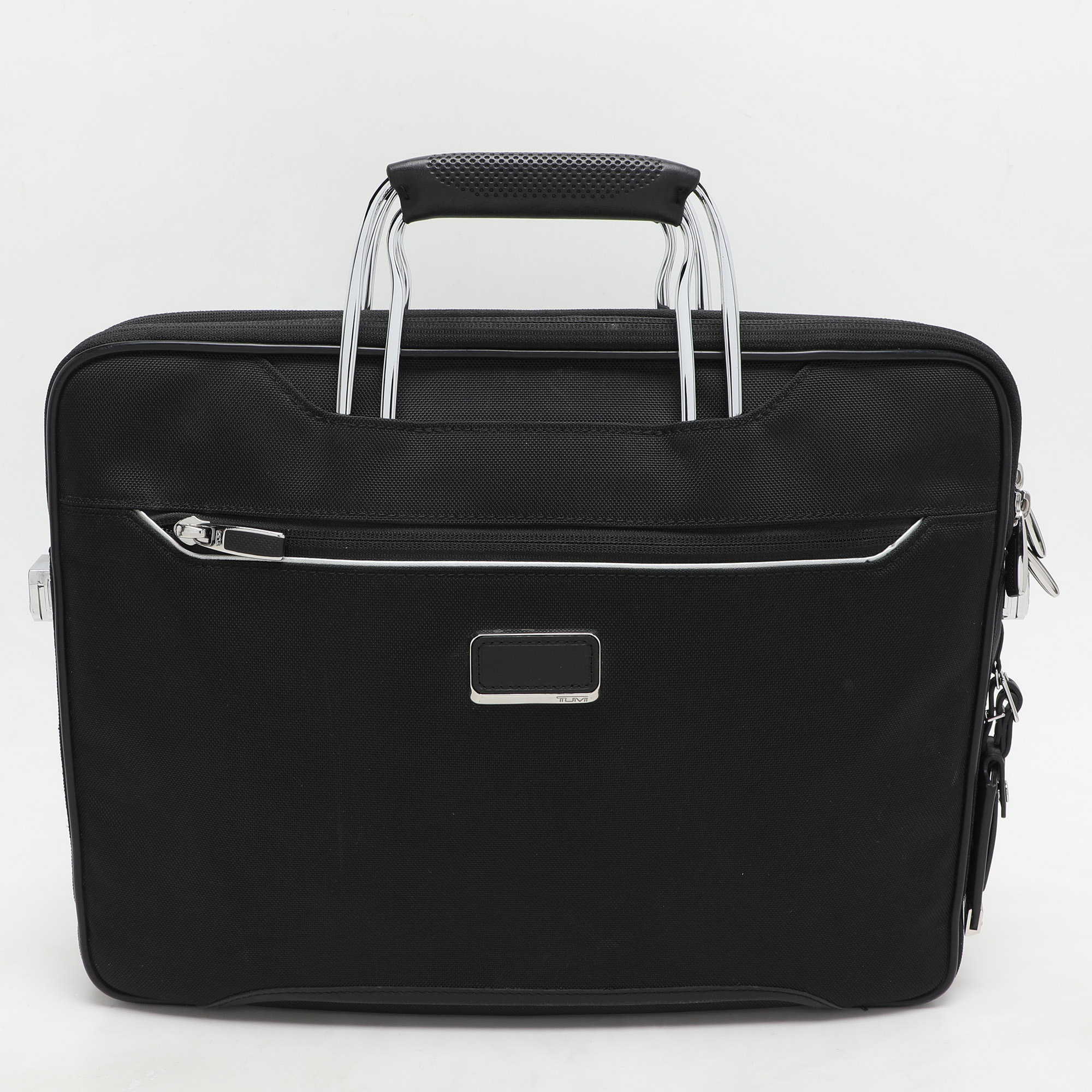 

TUMI Black Nylon and Leather Hamilton Arrivè Briefcase Bag