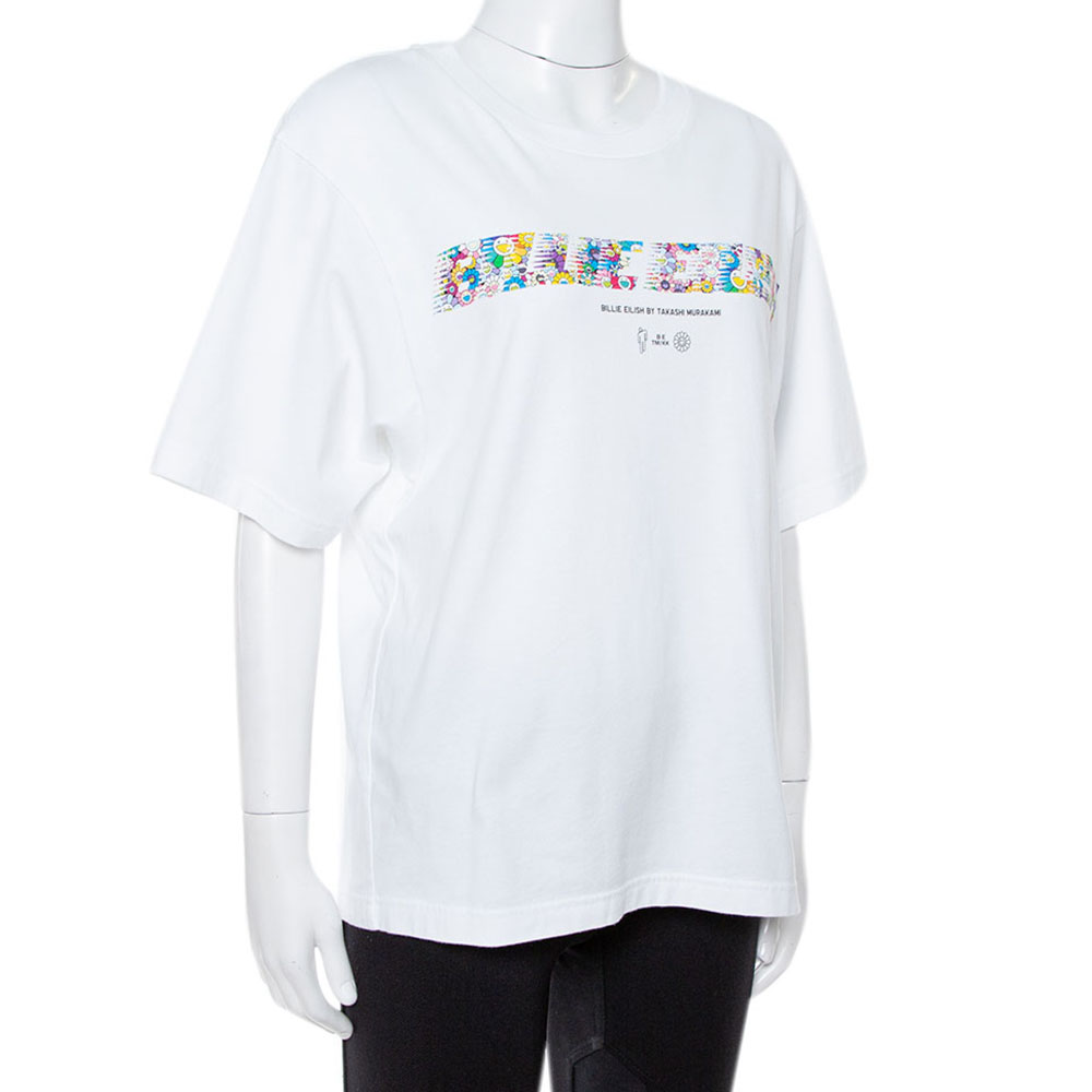 

Uniqlo T Murakami X Billie Eilish White Cotton Short Sleeve T-Shirt