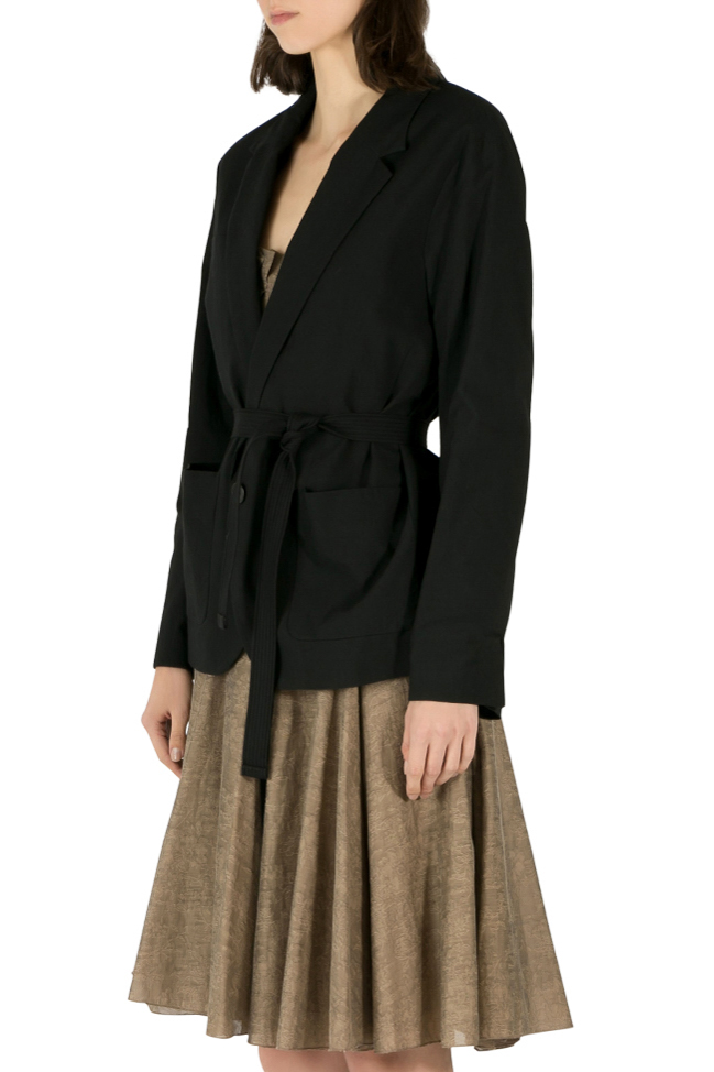 

Isabel Marant Etoile Black Idony Cotton Blazer