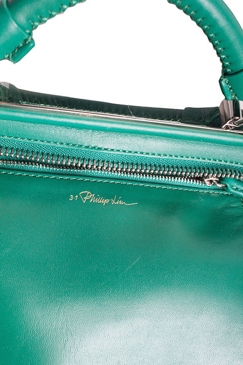 Pre-owned 3.1 Phillip Lim / フィリップ リム 3.1 Philip Lim Green Leather Ryder Top Handle Bag